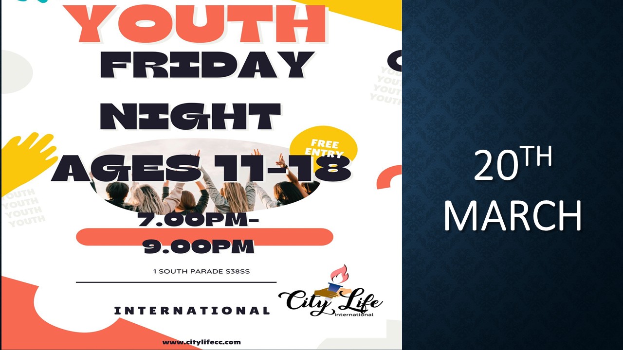Youth Meeting 20th March